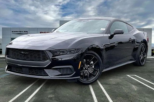Black 2025 Ford Mustang EcoBoost for sale in Indio, CA