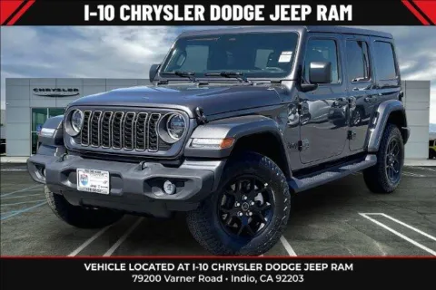 Gray 2026 Jeep Wrangler Sport for sale in Indio, CA