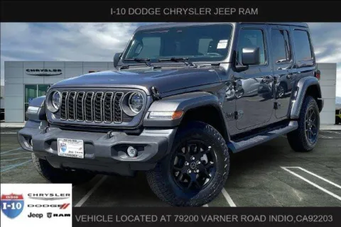 Gray 2026 Jeep Wrangler Sport for sale in Indio, CA
