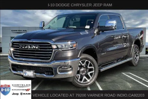 Gray 2026 Ram 1500 Laramie Crew Cab 4x4 5'7' Box for sale in Indio, CA