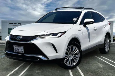 White 2021 Toyota Venza Limited for sale in Indio, CA