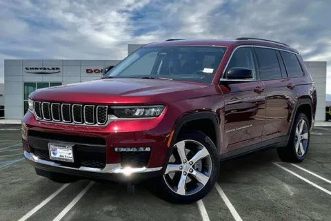 Red 2021 Jeep Grand Cherokee L Limited for sale in Indio, CA