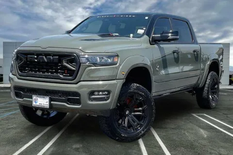 Green 2026 Ram 1500 Laramie Crew Cab 4x4 5'7' Box for sale in Indio, CA