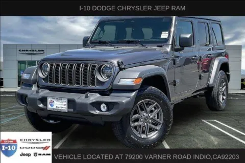 Gray 2026 Jeep Wrangler Sport S for sale in Indio, CA