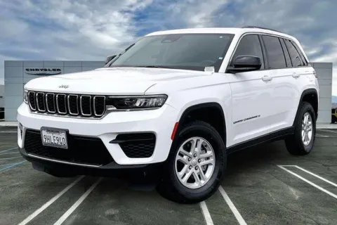 White 2023 Jeep Grand Cherokee Laredo for sale in Indio, CA