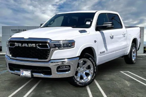 White 2027 Ram 1500 Big Horn Crew Cab 4x4 5'7' Box for sale in Indio, CA