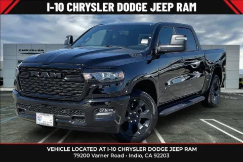 Black 2027 Ram 1500 Big Horn Crew Cab 4x4 5'7' Box for sale in Indio, CA