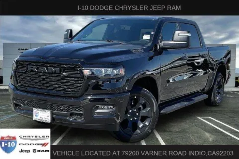 Black 2027 Ram 1500 Big Horn Crew Cab 4x4 5'7' Box for sale in Indio, CA
