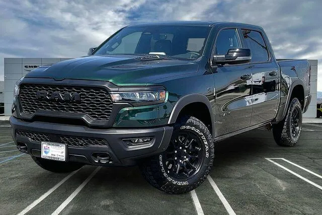 Green 2027 Ram 1500 Rebel Crew Cab 4x4 5'7' Box for sale in Indio, CA