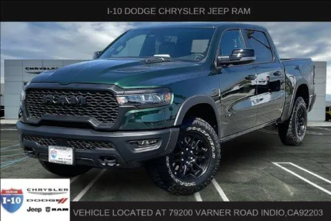 Green 2027 Ram 1500 Rebel Crew Cab 4x4 5'7' Box for sale in Indio, CA