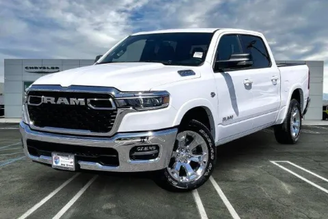 White 2027 Ram 1500 Big Horn Crew Cab 4x4 5'7' Box for sale in Indio, CA