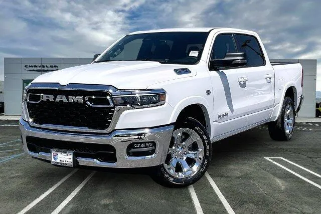 White 2027 Ram 1500 Big Horn Crew Cab 4x4 5'7' Box for sale in Indio, CA