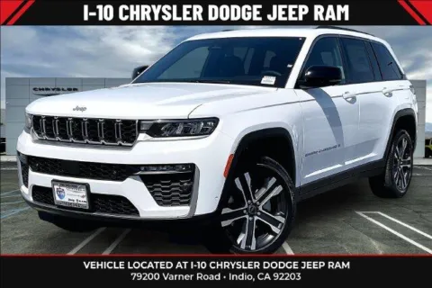 White 2027 Jeep Grand Cherokee Limited 4x4 for sale in Indio, CA