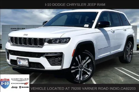 White 2027 Jeep Grand Cherokee Limited 4x4 for sale in Indio, CA
