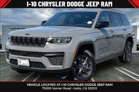 Gray 2027 Jeep Grand Cherokee L aredo Altitude 4x2 for sale in Indio, CA