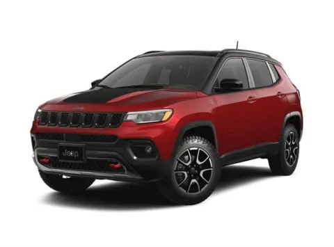 Red 2026 Jeep Compass Trailhawk 4x4 for sale in Indio, CA