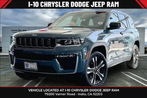 Blue 2027 Jeep Grand Cherokee Limited 4x4 for sale in Indio, CA