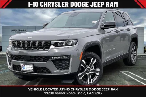 Gray 2027 Jeep Grand Cherokee Limited 4x4 for sale in Indio, CA
