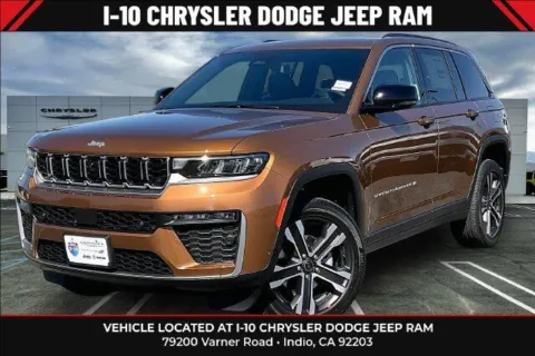 Orange 2027 Jeep Grand Cherokee Limited 4x4 for sale in Indio, CA