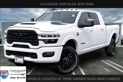 White 2027 Ram 2500 Limited Mega Cab 4x4 6'4' Box for sale in Indio, CA