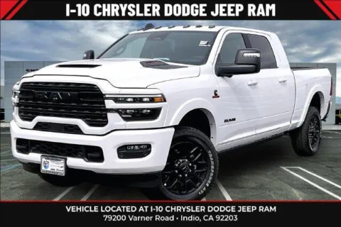 White 2027 Ram 2500 Limited Mega Cab 4x4 6'4' Box for sale in Indio, CA