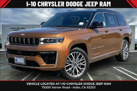 Orange 2027 Jeep Grand Cherokee L Grand Cherokee Summit 4x4 for sale in Indio, CA
