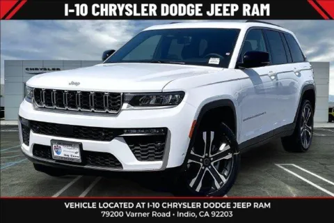 White 2027 Jeep Grand Cherokee Limited 4x4 for sale in Indio, CA