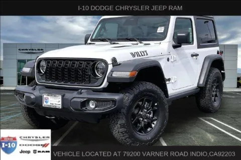 White 2027 Jeep Wrangler 2-door Willys for sale in Indio, CA