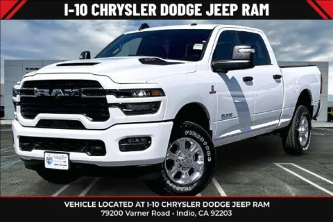 White 2027 Ram 2500 Big Horn Crew Cab 4x4 6'4' Box for sale in Indio, CA