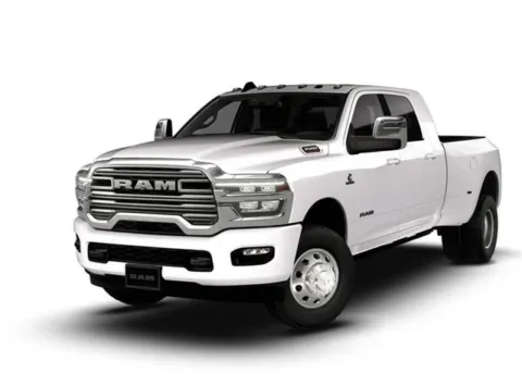 White 2027 Ram 3500 Laramie Mega Cab 4x4 6'4' Box for sale in Indio, CA
