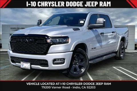 Silver 2027 Ram 1500 Big Horn Crew Cab 4x4 5'7' Box for sale in Indio, CA