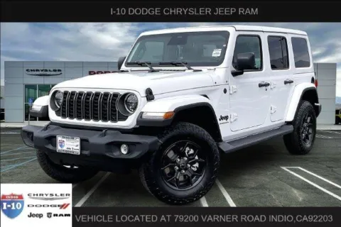 White 2027 Jeep Wrangler 4-door California Edition for sale in Indio, CA