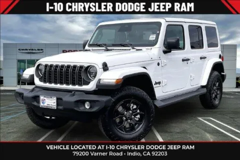 White 2027 Jeep Wrangler 4-door California Edition for sale in Indio, CA