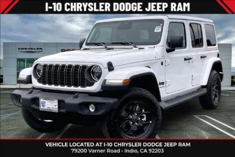 White 2027 Jeep Wrangler 4-door California Edition for sale in Indio, CA