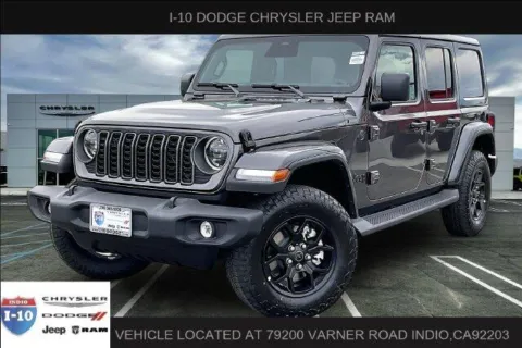 Gray 2027 Jeep Wrangler 4-door California Edition for sale in Indio, CA