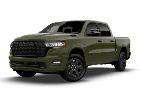 Green 2026 Ram 1500 Big Horn Crew Cab 4x4 5'7' Box for sale in Indio, CA