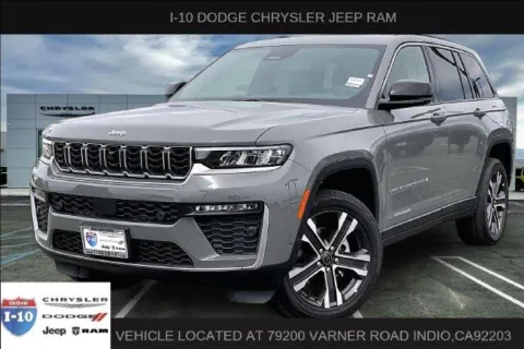 Gray 2027 Jeep Grand Cherokee Limited 4x4 for sale in Indio, CA