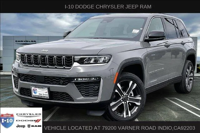 Gray 2027 Jeep Grand Cherokee Limited 4x4 for sale in Indio, CA