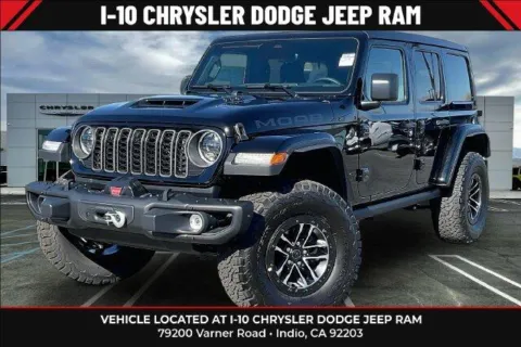 Black 2027 Jeep Wrangler 4-door Moab for sale in Indio, CA