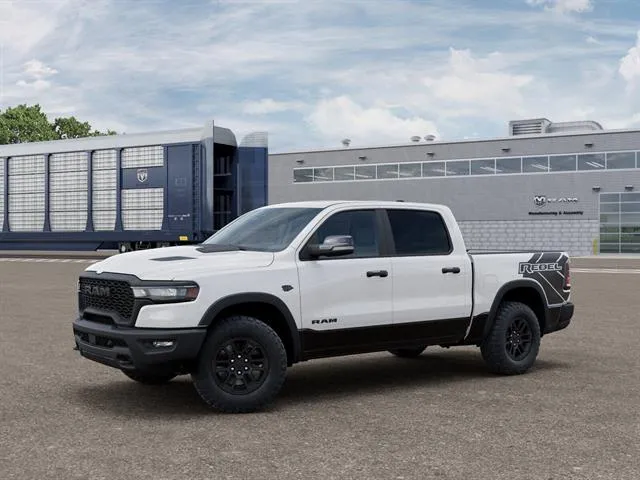 White 2027 Ram 1500 Rebel Crew Cab 4x4 5'7' Box for sale in Indio, CA
