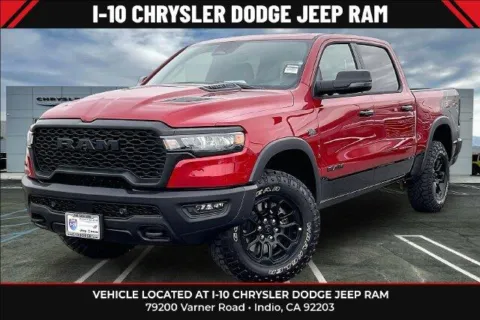 Red 2027 Ram 1500 Rebel Crew Cab 4x4 5'7' Box for sale in Indio, CA