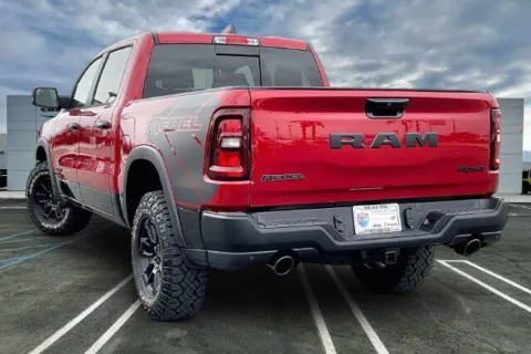 Photos of 2027 Ram 1500 Rebel Crew Cab 4x4 5'7' Box for sale in Indio, CA at I-10 Chrysler Dodge Jeep Ram