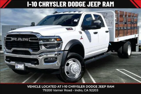 White 2026 Ram 4500 Chassis Cab 4500 Tradesman Chassis Crew Cab 4x2 84' Ca for sale in Indio, CA