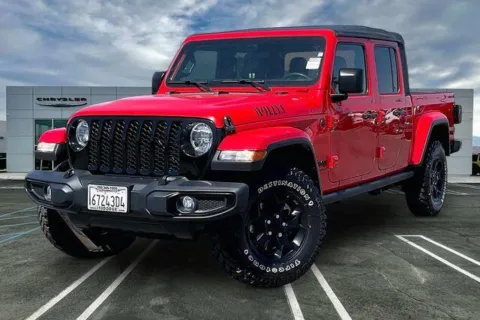 Red 2023 Jeep Gladiator Willys for sale in Indio, CA