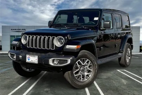 Black 2025 Jeep Wrangler Sahara for sale in Indio, CA