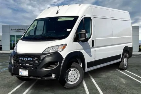 White 2025 Ram ProMaster Cargo Van Promaster 3500 Tradesman Cargo Van High for sale in Indio, CA