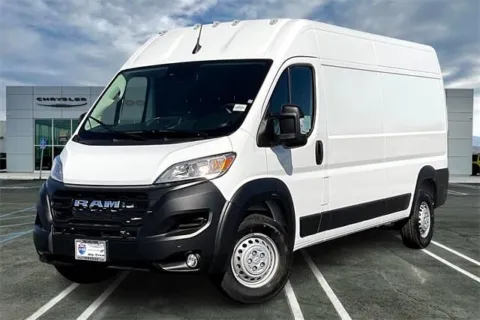 White 2025 Ram ProMaster Cargo Van Promaster 3500 Tradesman Cargo Van High for sale in Indio, CA
