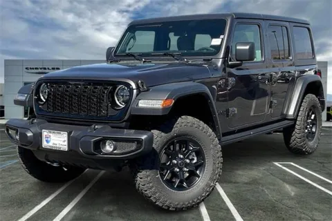 Gray 2025 Jeep Wrangler Willys for sale in Indio, CA