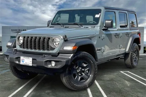 Blue 2025 Jeep Wrangler Sport for sale in Indio, CA