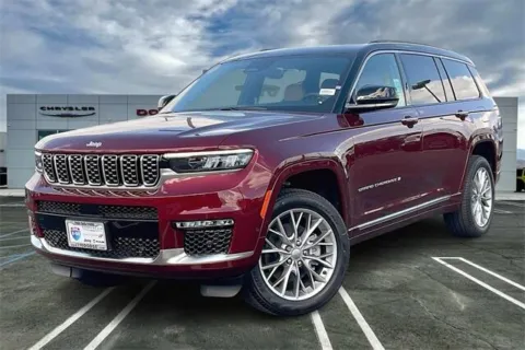 Red 2025 Jeep Grand Cherokee L Grand Cherokee Summit 4x4 for sale in Indio, CA